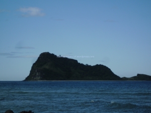 View of Capones Island from Camara Island
