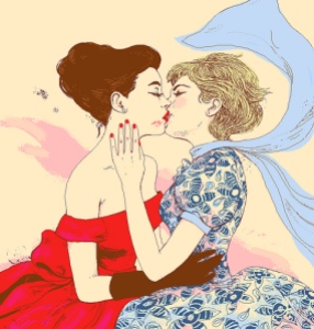 Lesbian Illustrations by flickriver.com