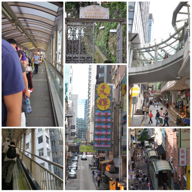 The Hong Kong Mid-Level Escalators