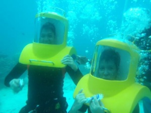 Water Sports in Boracay - Helmet Diving