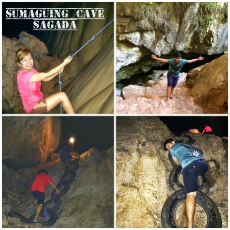 Sumaguing Cave, Sagada - climbing and crawling